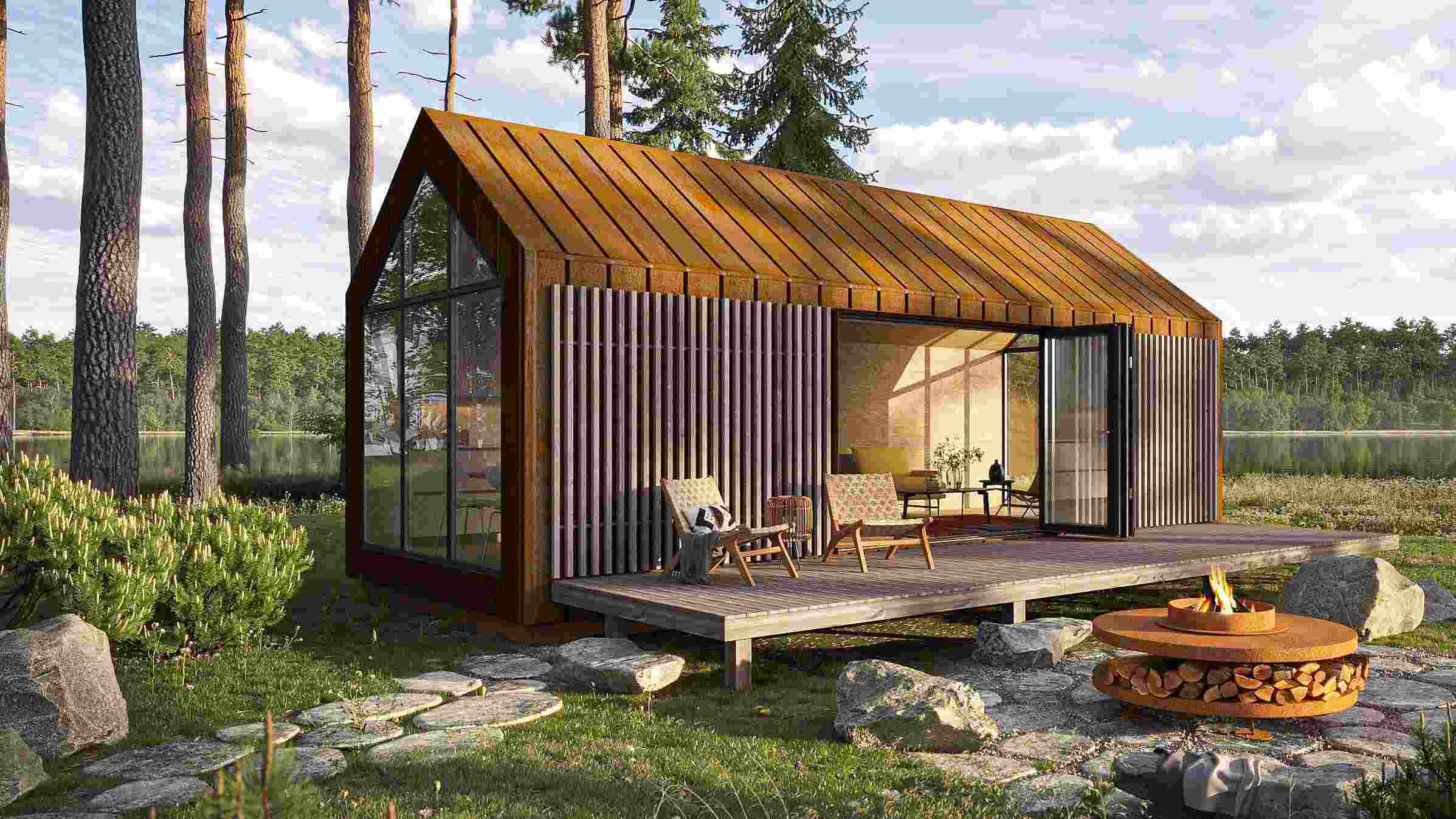 Sustainable Cabin Construction: Building with Renewable Materials imgae